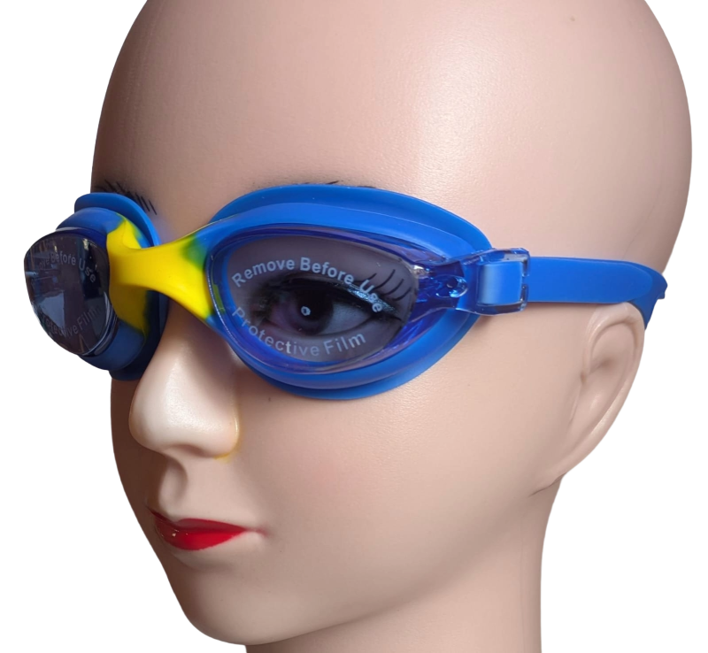 Royal Blue and Neon Yellow